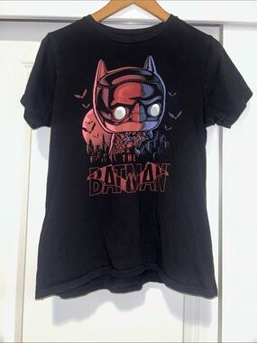 Funko Kids Black Batman Graphic Tee